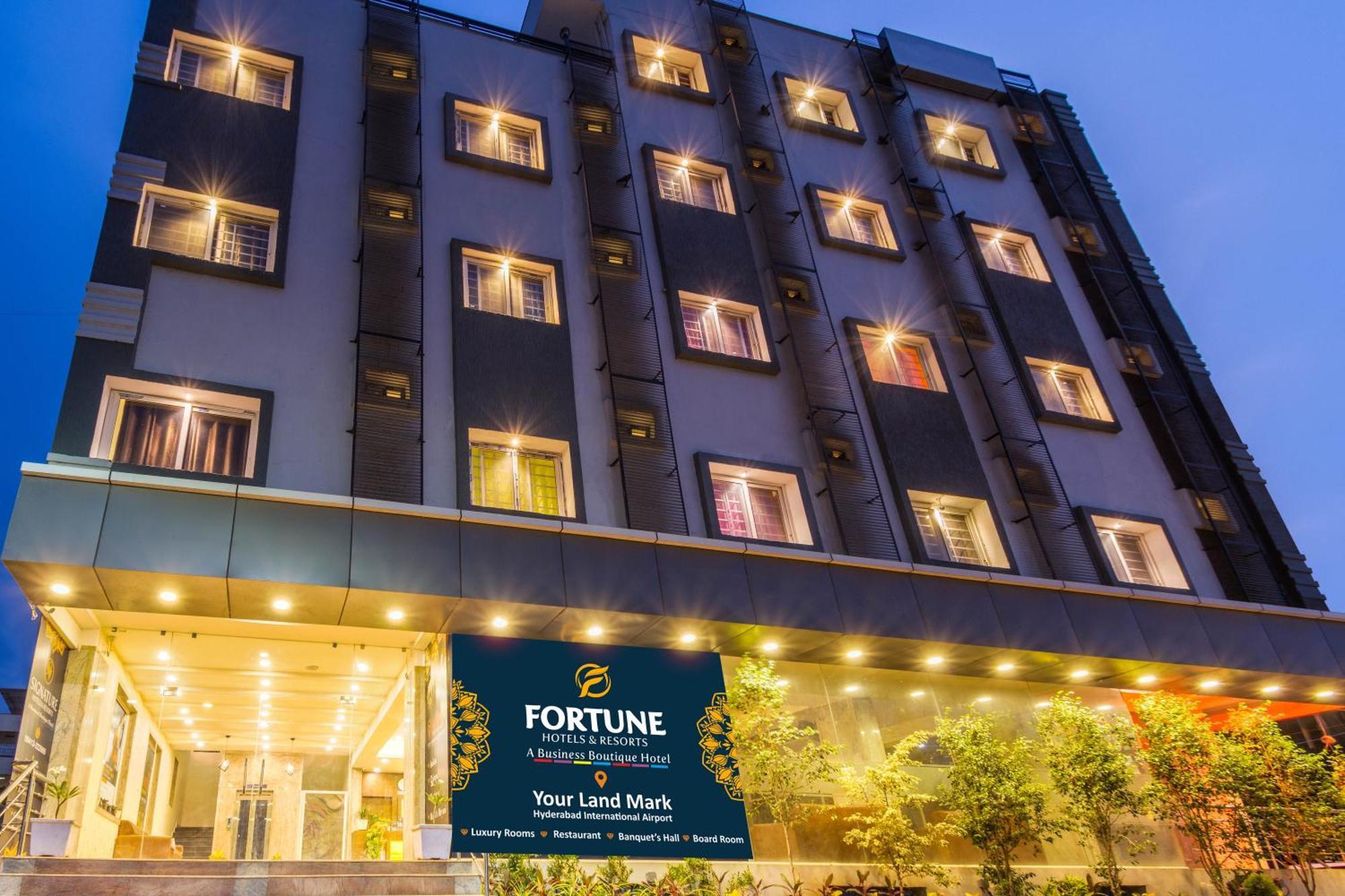 Hotel Fortune Hyderabad Airport Zone Exterior foto